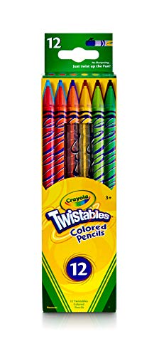 Crayola Twistables Colored Pencils, Gift for Kids, 12ct