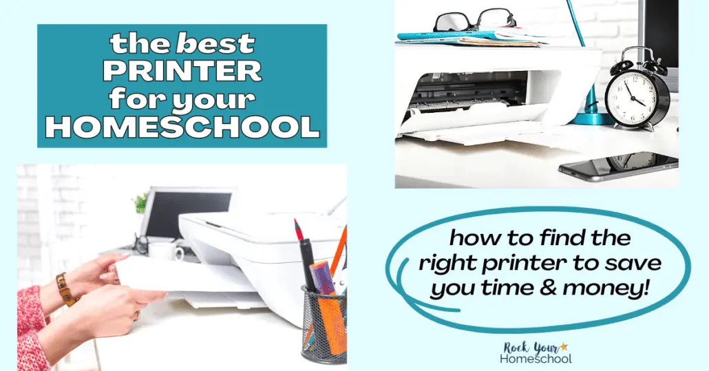 Discover how to find the best printer for your homeschool family with these tips and ideas from a homeschooler of 11+ years.