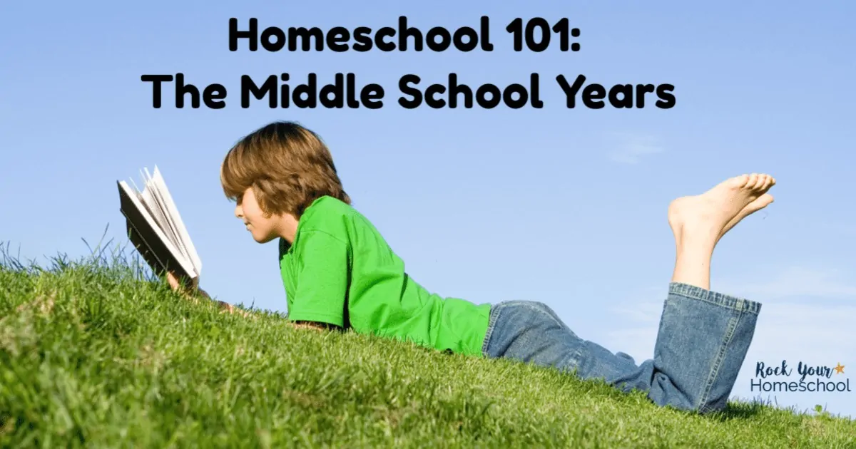 Nervous or have questions about homeschooling the middle school years? Get great tips and find resources to help you know that you CAN homeschool middle school!