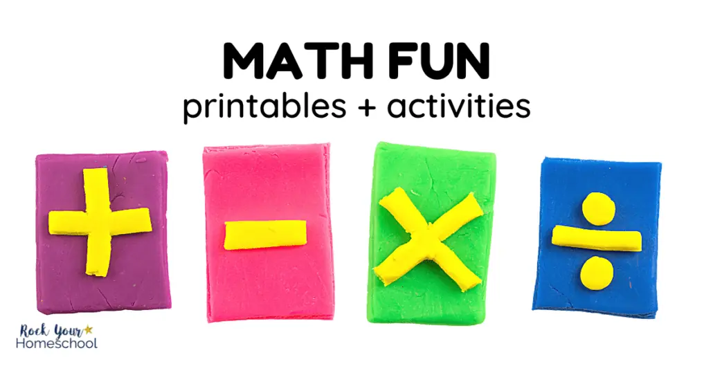 Find math fun printable and activities to boost your learning adventures with kids.