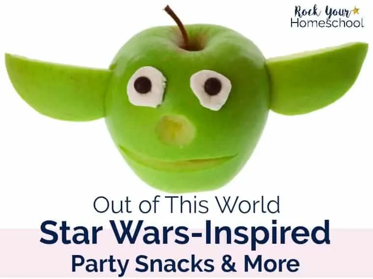 Have a galactic space party with these out of this world Star Wars-Inspired Party Snacks & more!