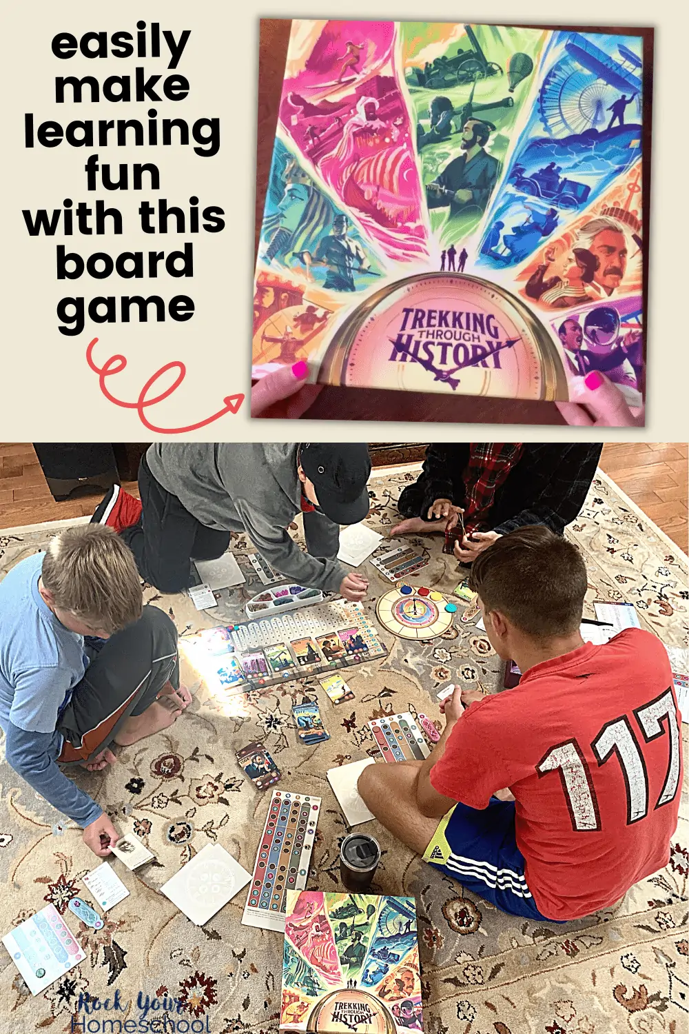 Trekking Through History: One of the Best Board Games for Learning in Your Homeschool